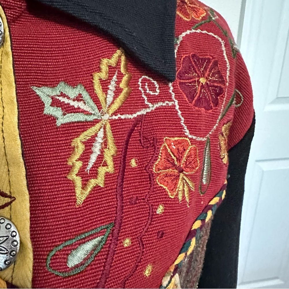 New Direction Vintage 90’s Patchwork Jacket - image 7